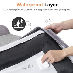 NANUYA soft velvet surface enhances comfort during naps