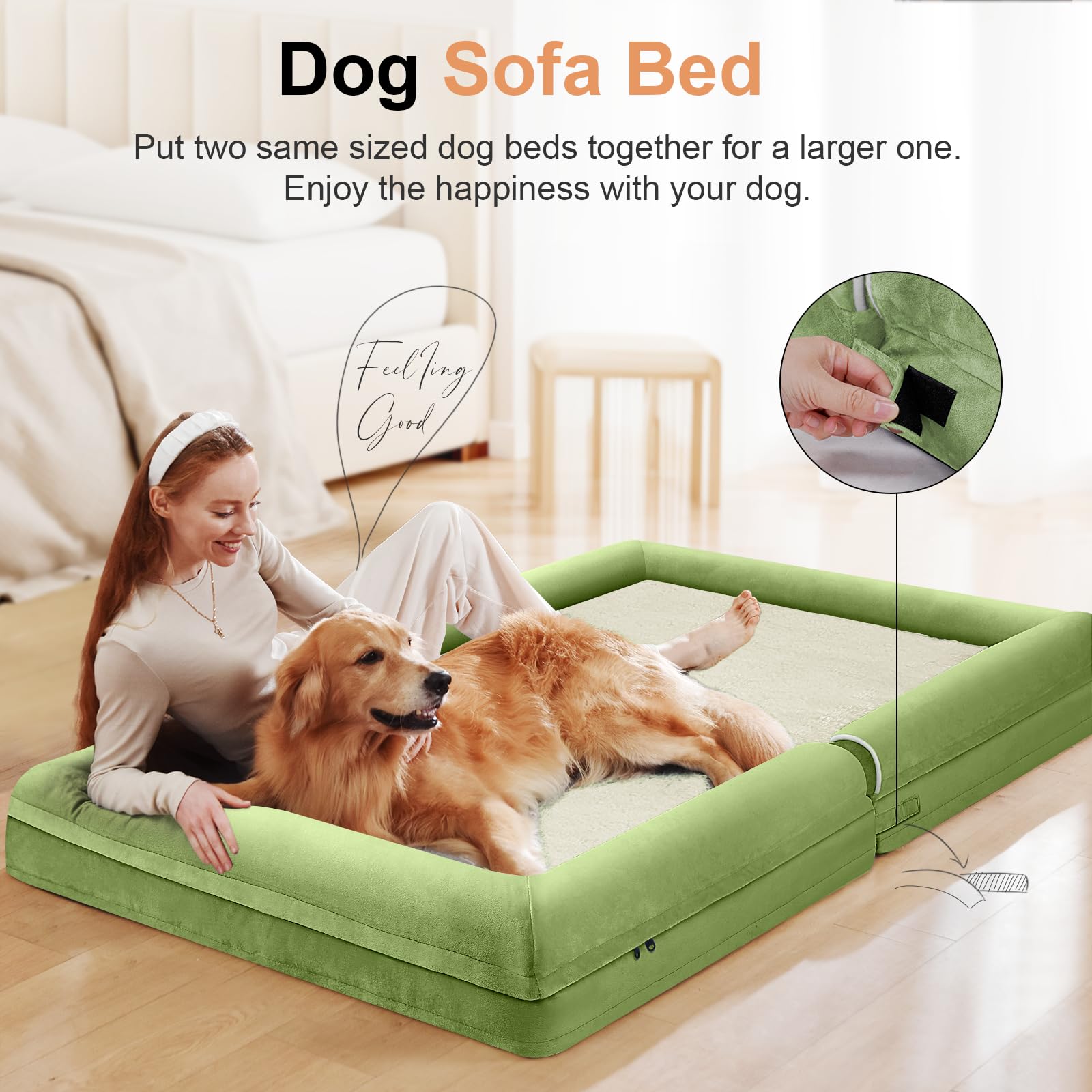 NANUYA 3-sided bolster side view for secure head and neck support