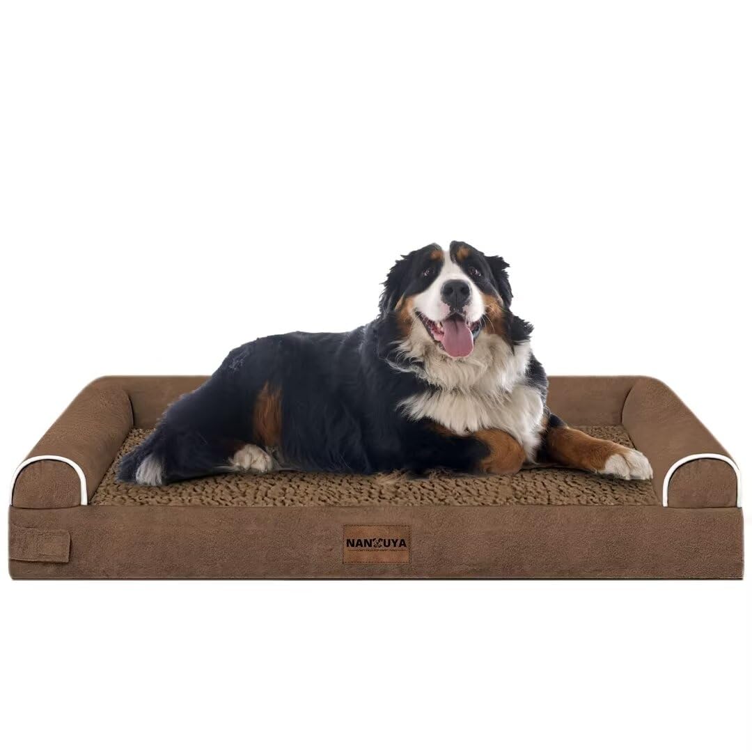 NANUYA bed designed to join two beds for extra-large lounging space.
