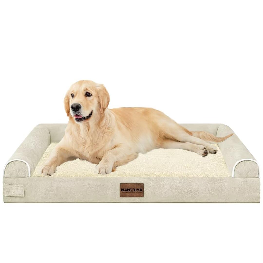 NANUYA beige color bed blends with home decor