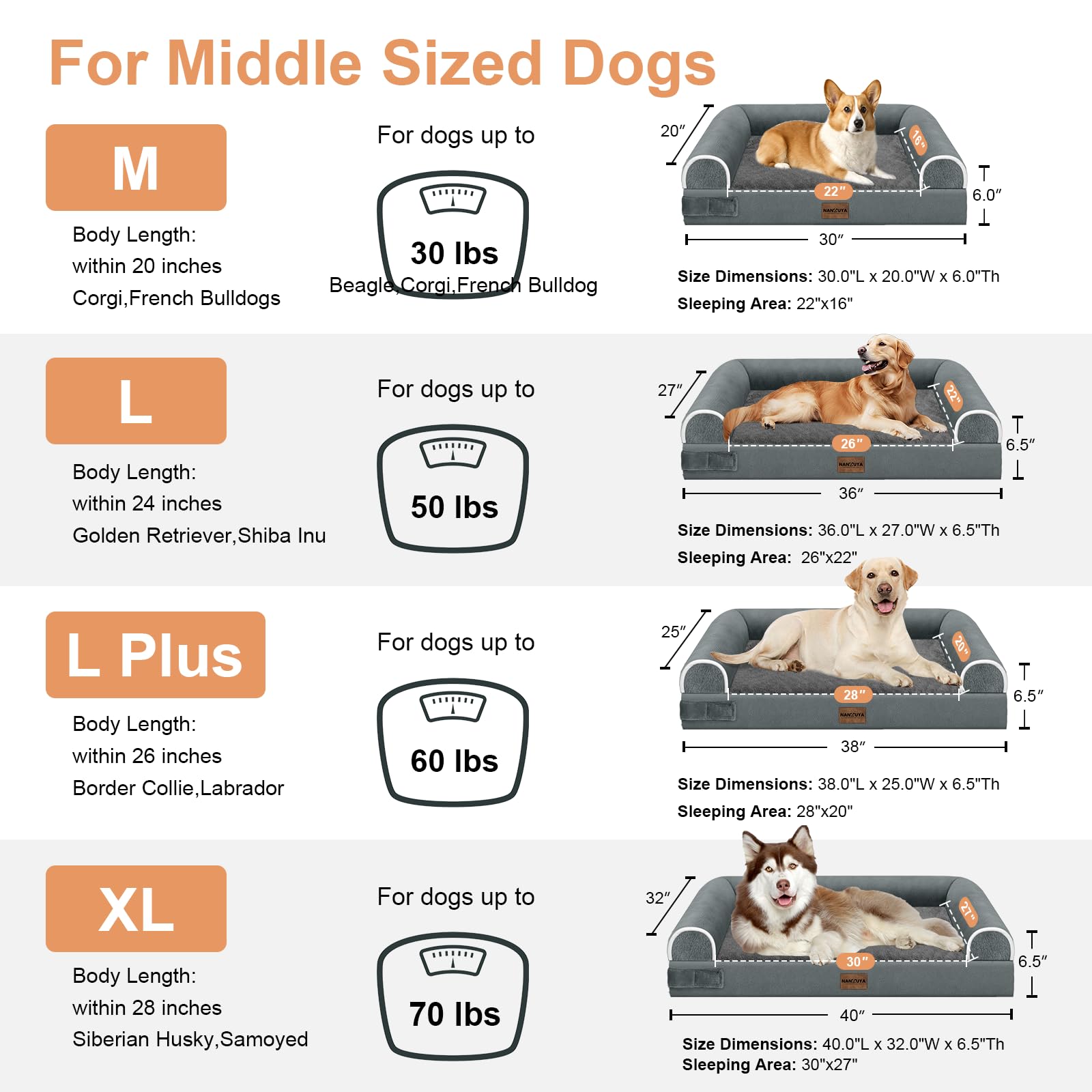 NANUYA large-dog-bed-certifications OEKO-TEX and CertiPUR-US for safety.