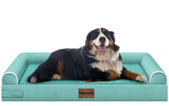NANUYA large dog bed with egg crate foam delivers orthopedic-style support for big dogs.