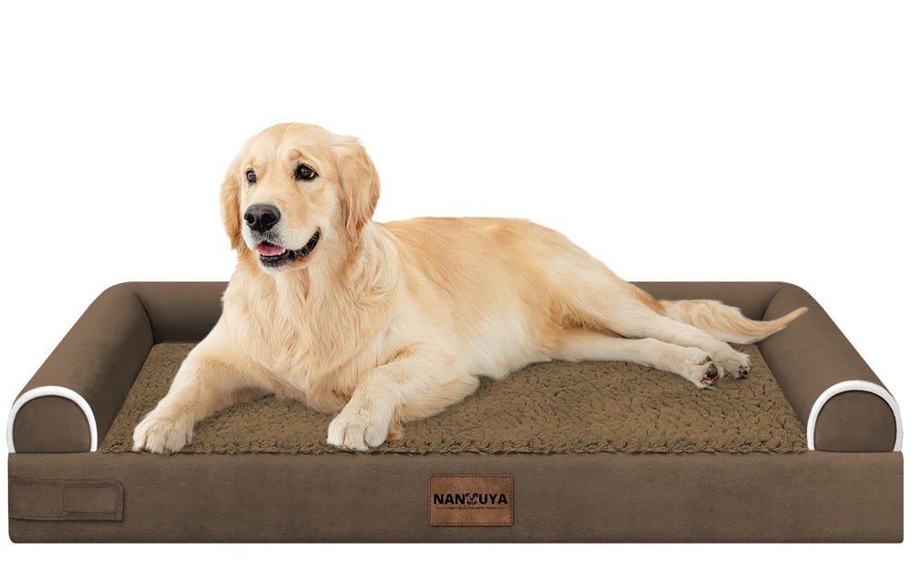 NANUYA large dog bed orthoped ic egg crate foam for joint support