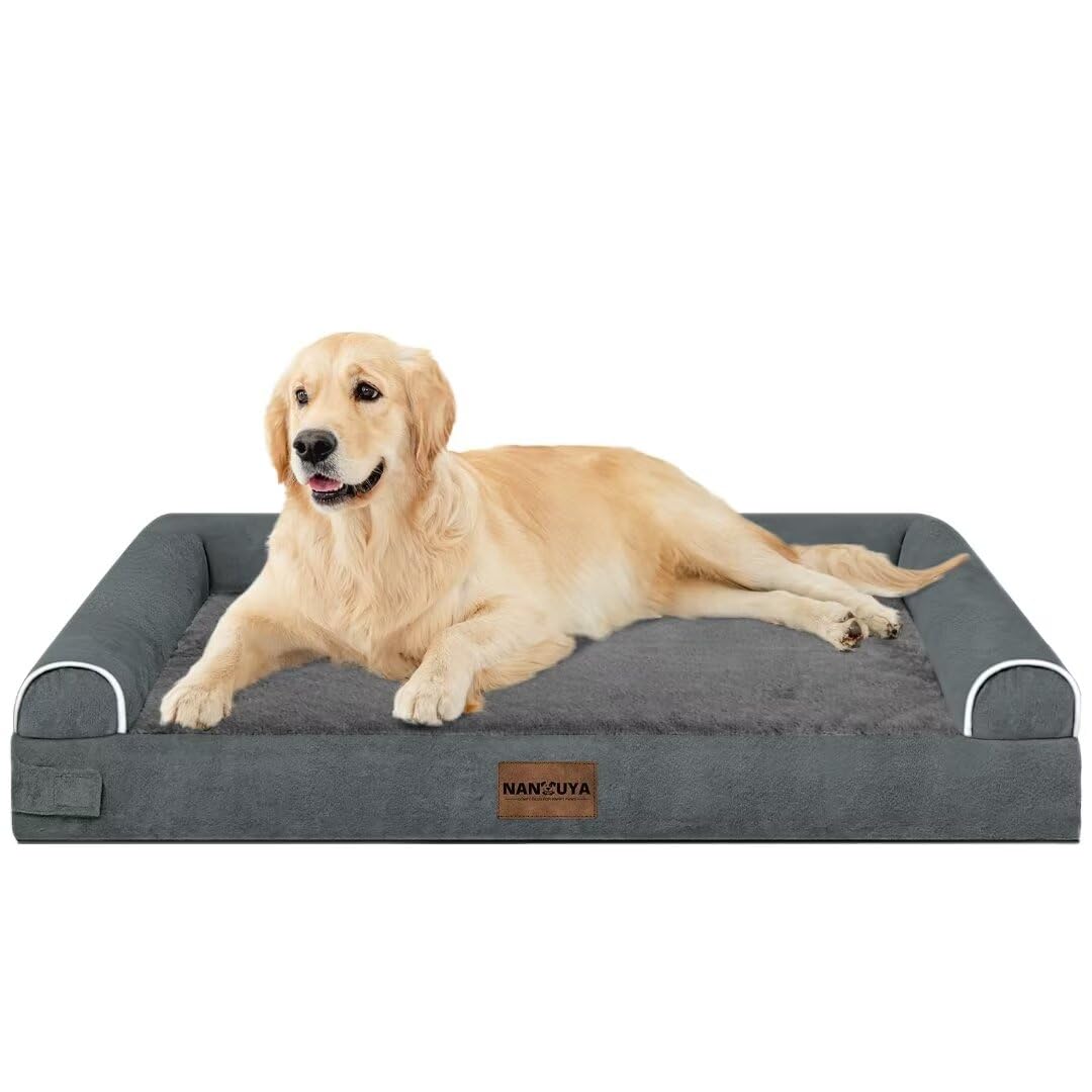 NANUYA bed with non-slip bottom stabilizing on floors