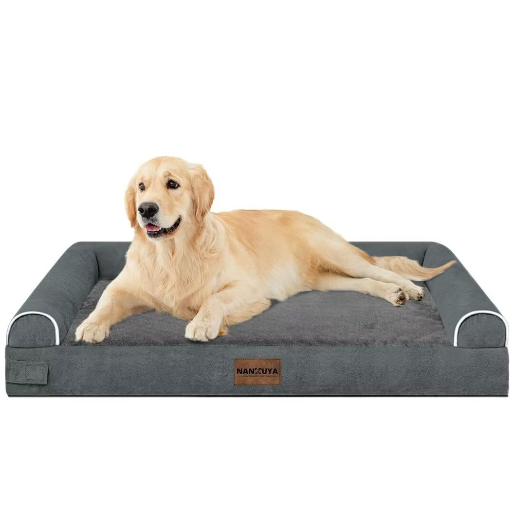 NANUYA bed with non-slip bottom stabilizing on floors