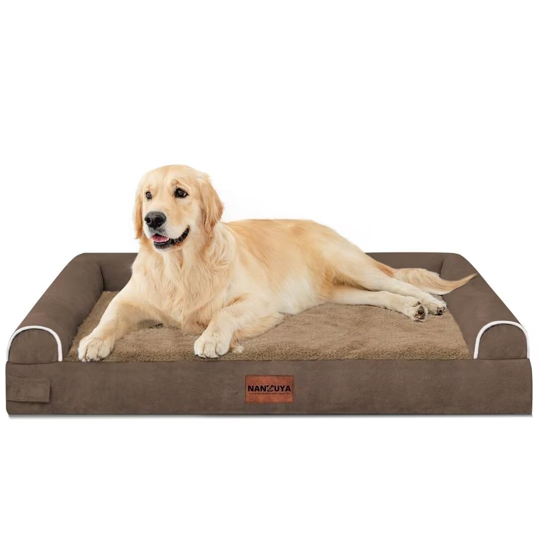 NANUYA non-slip bottom keeps the bed in place.