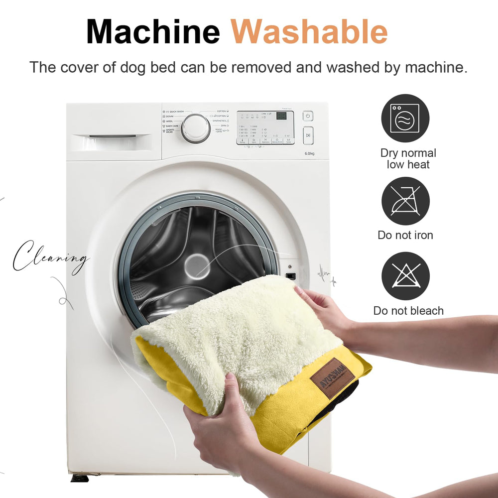 NANUYA removable-cover-zipper shot emphasizes quick cleaning readiness.