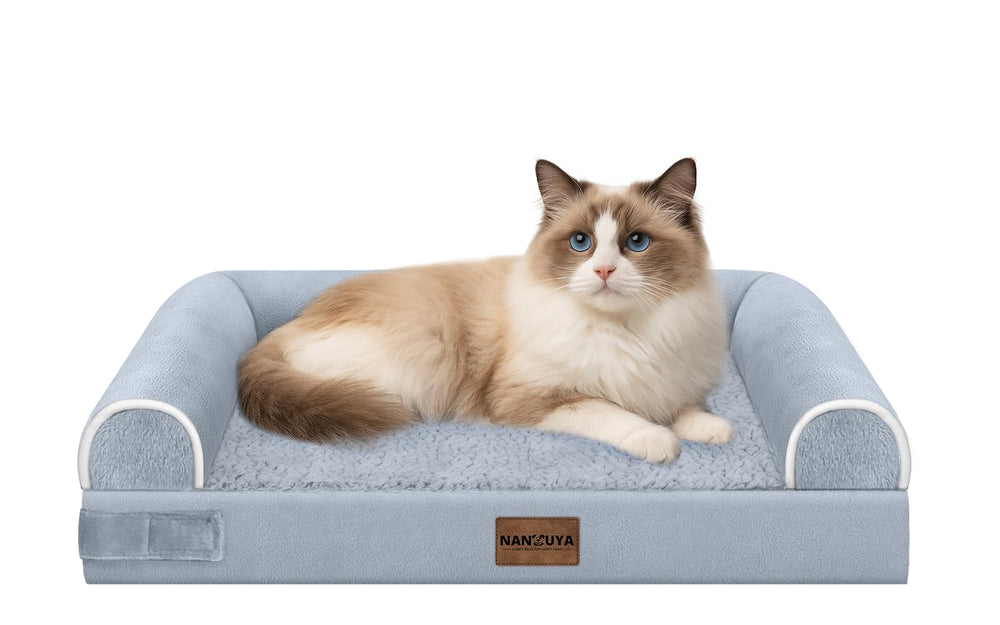 NANUYA small-dog-bed-orthopedic-egg-foam delivers gentle joint support for petite pets