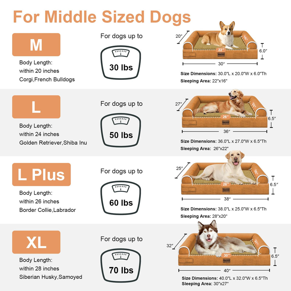 NANUYA small-dog-bed-waterproof-surface guards foam from spills.
