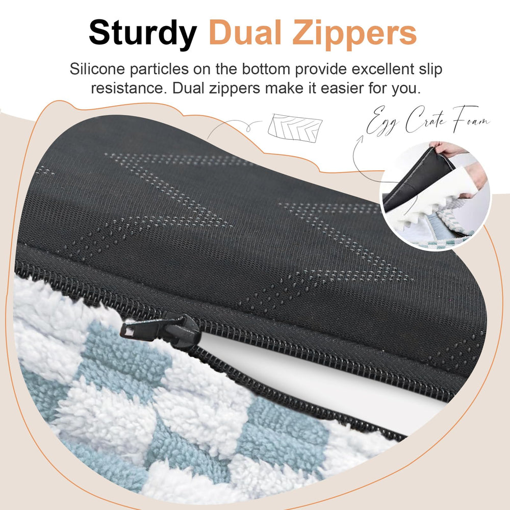 NANUYA waterproof inner liner protects the core from spills and dampness.