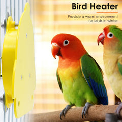 NAOEDEAH bird heater with 12v adapter shown for easy setup.