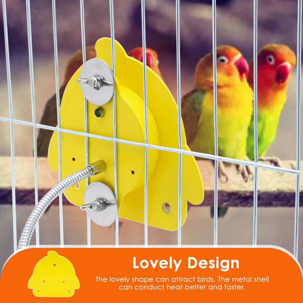 NAOEDEAH yellow bird heater kit with mounting hardware.