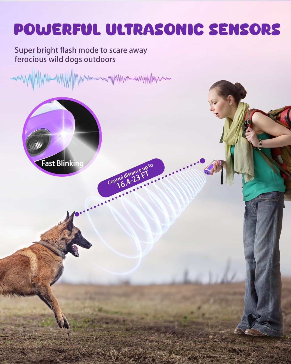 Nasebila bark deterrent with 23ft range empowers remote training and deterrence outdoors