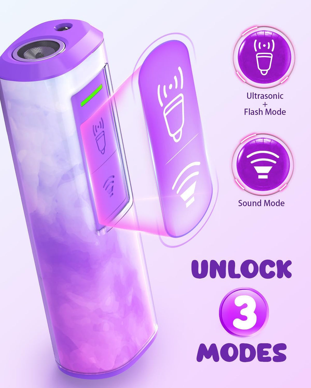 Nasebila deterrent in lavender design supports stylish, discreet training sessions