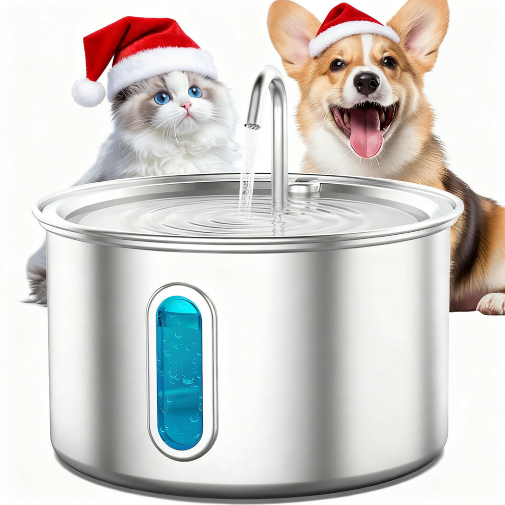 Nasebila water fountain 3-2l capacity keeps pets hydrated