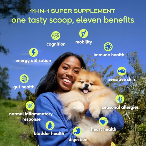 Native Pet dog vitamins bottle front view for easy daily use