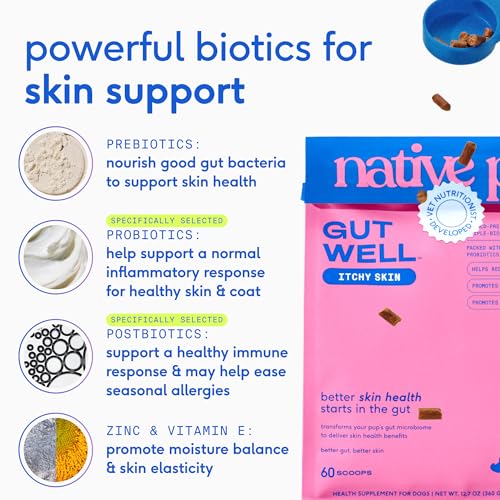 Native Pet GutWell USA-made label signals quality ingredients and proud craftsmanship.