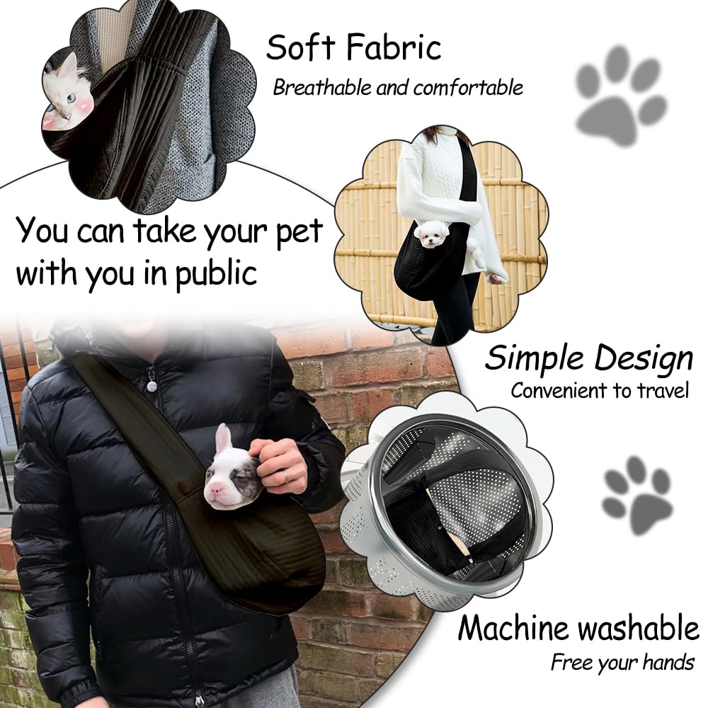 NATUYA front pocket stores keys, phone, or treats on the go.