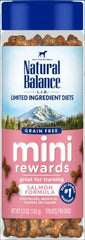 Natural Balance Mini Rewards training session image showing bite-sized, low-calorie treats.