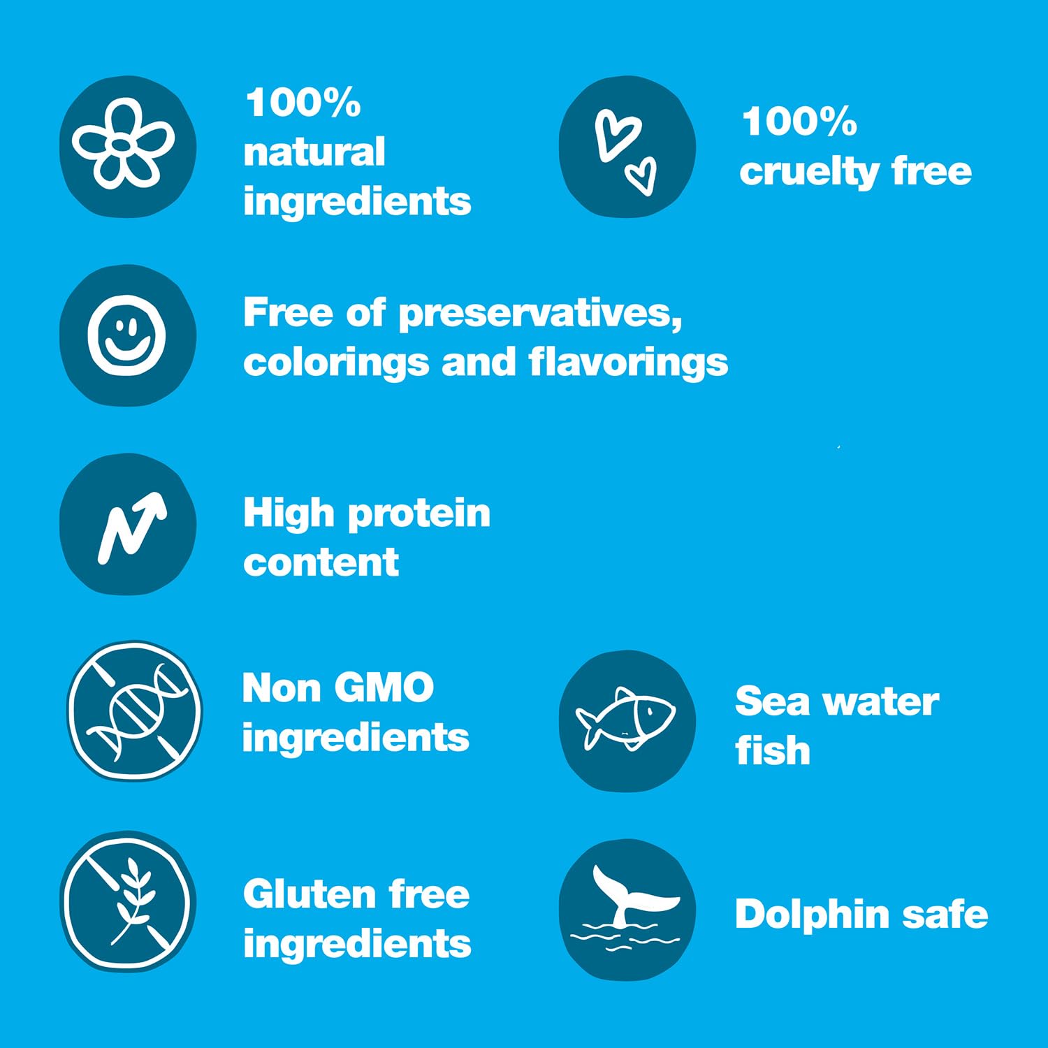 Natural Code non-GMO and gluten-free labeling emphasizes gentle, stomach-friendly formula.