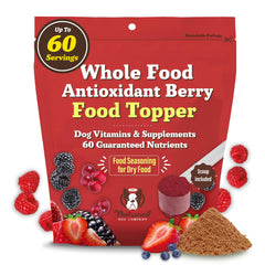 Natural Dog Company Antioxidant Berry Granules bag front for all-breeds nutrition