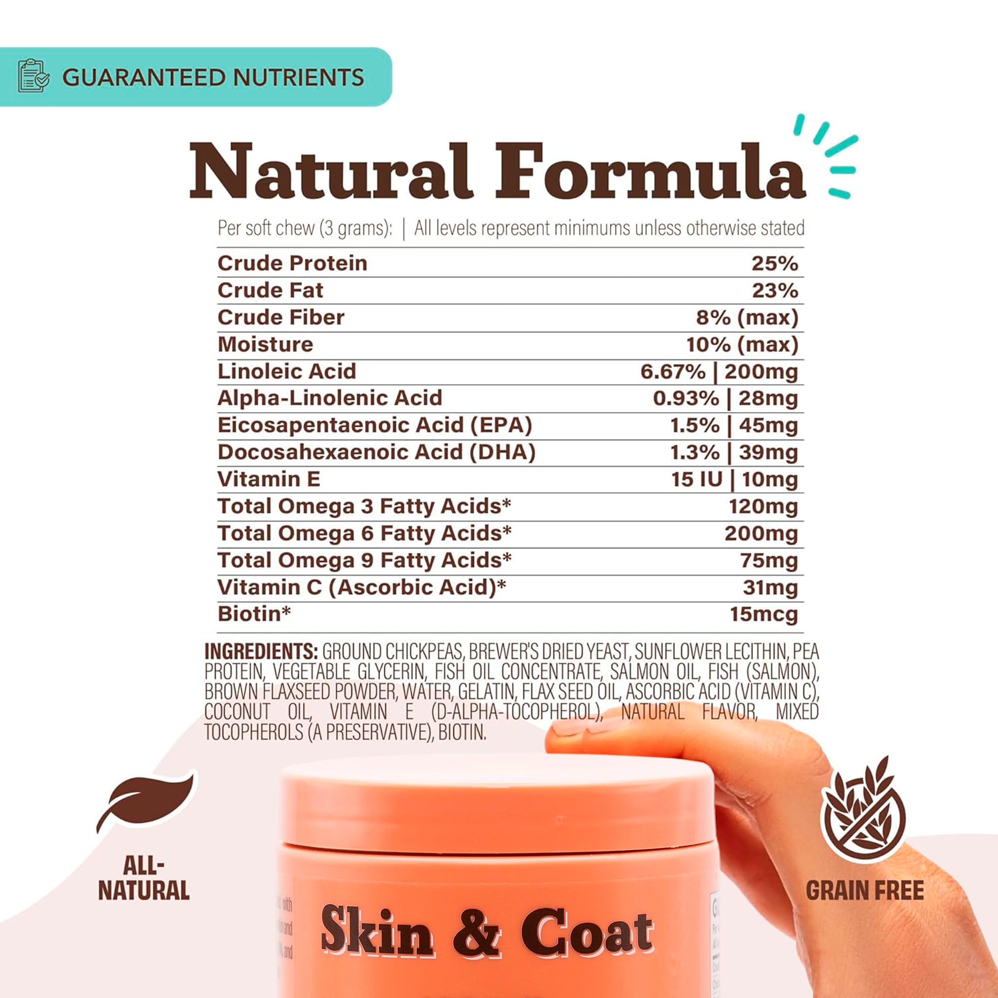 Natural Dog Company made-in-usa chews image communicates local craftsmanship