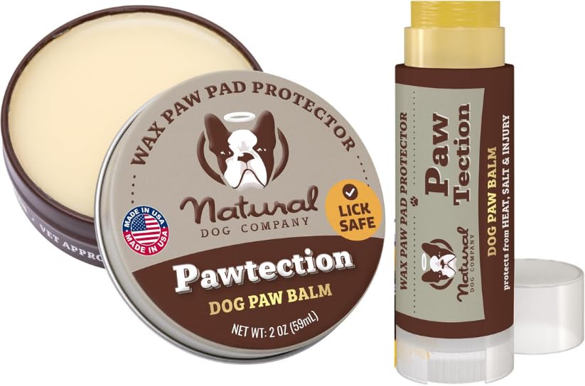 Natural Dog Company Pawtection bundle packaging for easy paw care.