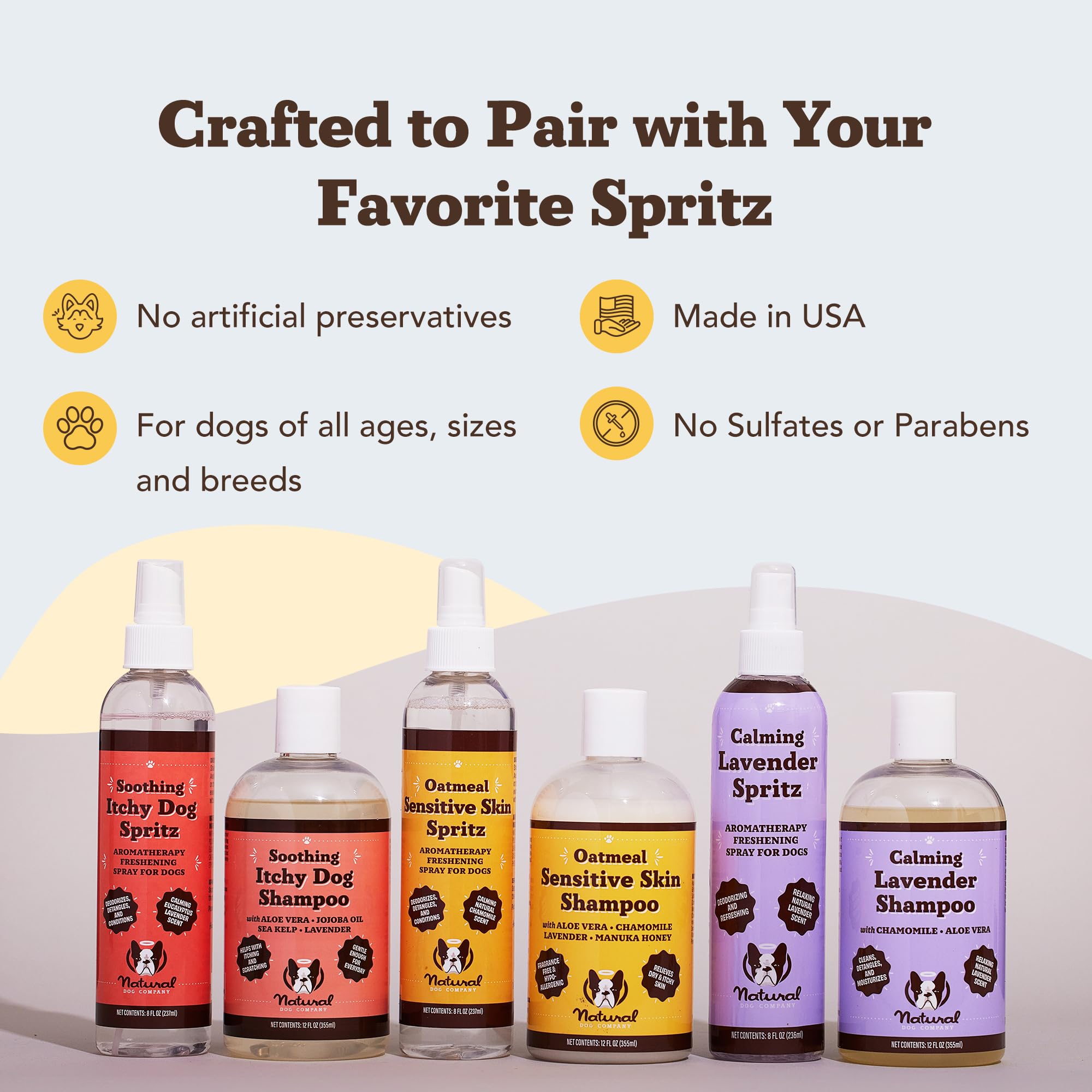 Natural Dog Company Relajación: lavanda para reducir el estrés durante el baño