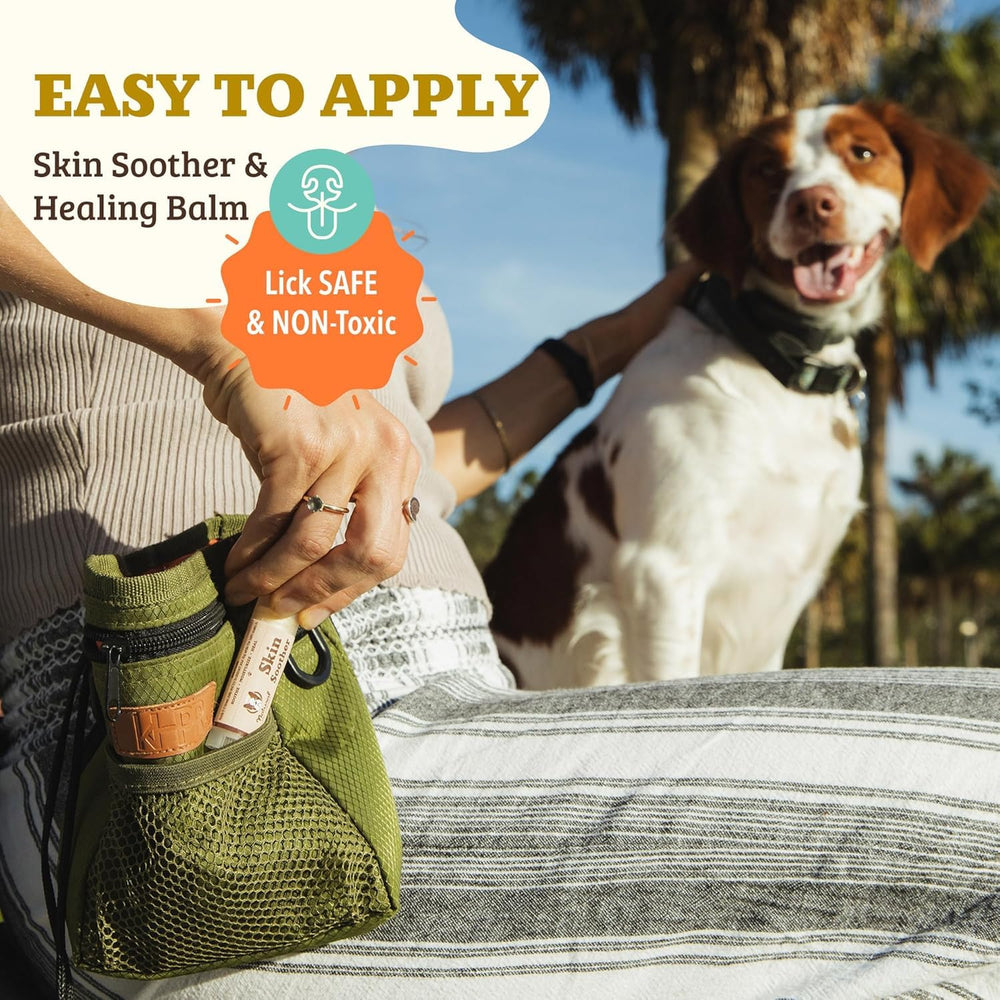 Natural Dog Company Skin Soother Bundle travel-stick on-the-go relief for dry skin.