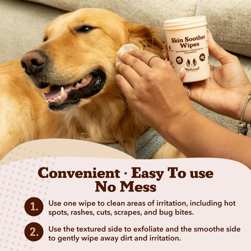 Natural Dog Company toallitas sin preservantes artificiales
