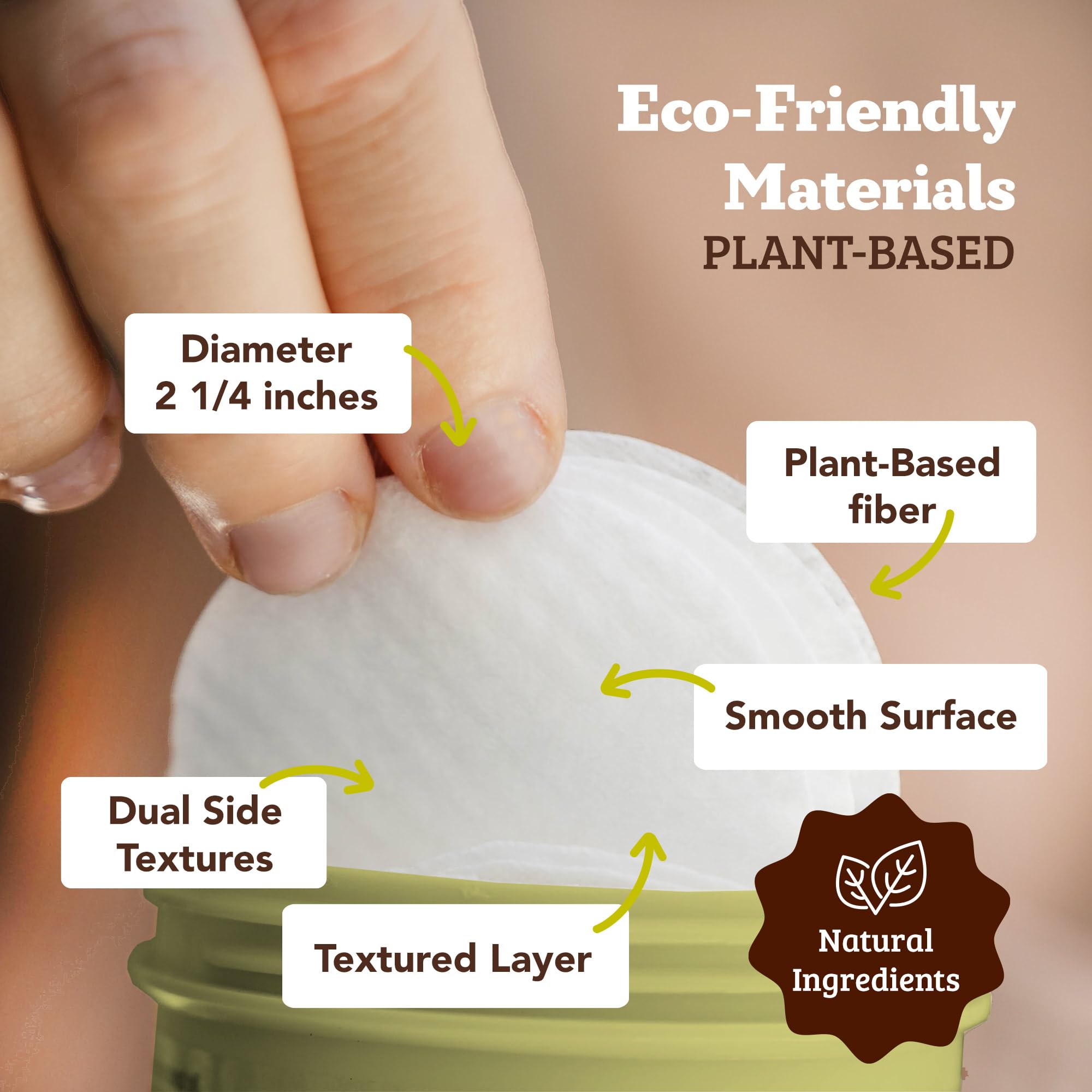 Natural Dog Company Wrinkle Wipes, olor-neutralizante, mantiene áreas frescas entre cepillados