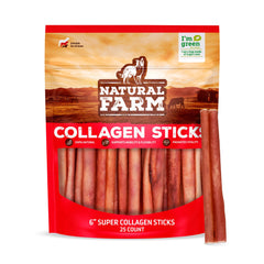 Natural Farm Angus-hide collagen skin closeup; single-ingredient chew for simple nutrition.