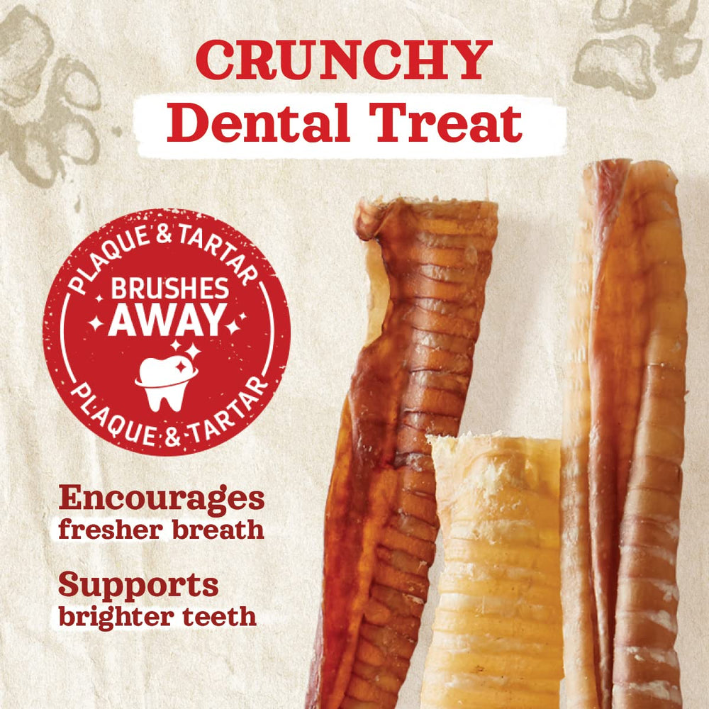 Natural Farm Beef Trachea 6-inch treats arranged neatly for daily rewards