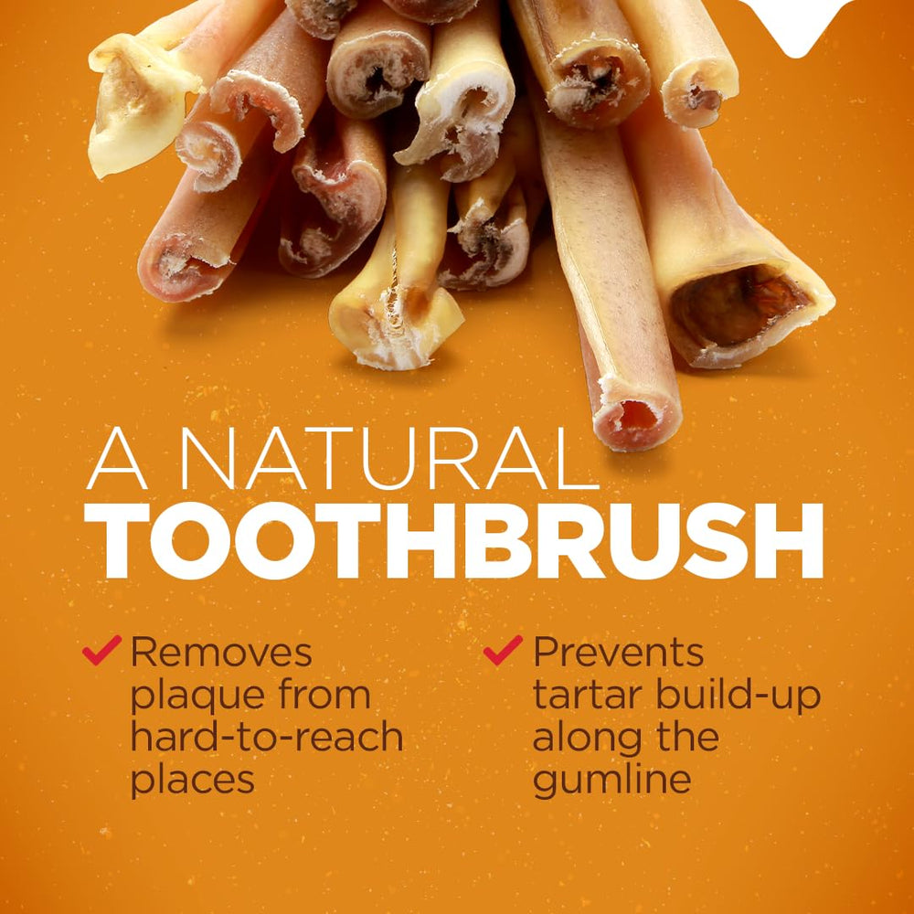 Natural Farm bully cheek stick offers mental stimulation and enrichment for dogs.
