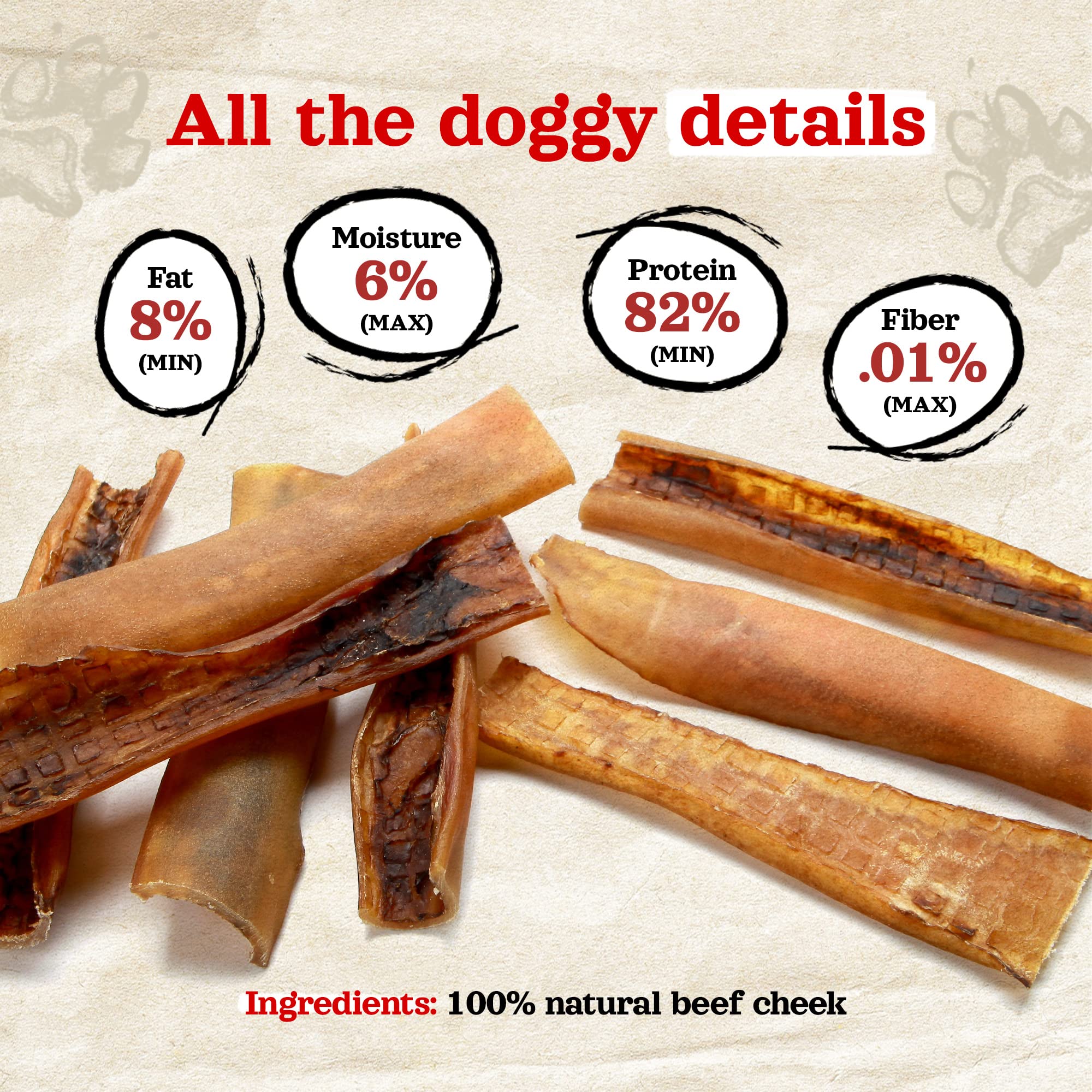 Natural Farm Bully Chips may promote jaw engagement and fresher breath during chewing.