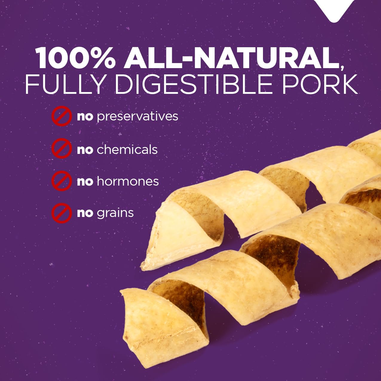 Natural Farm Curly Pork Collagen Sticks dog-chew session shows extended chewing and flavor