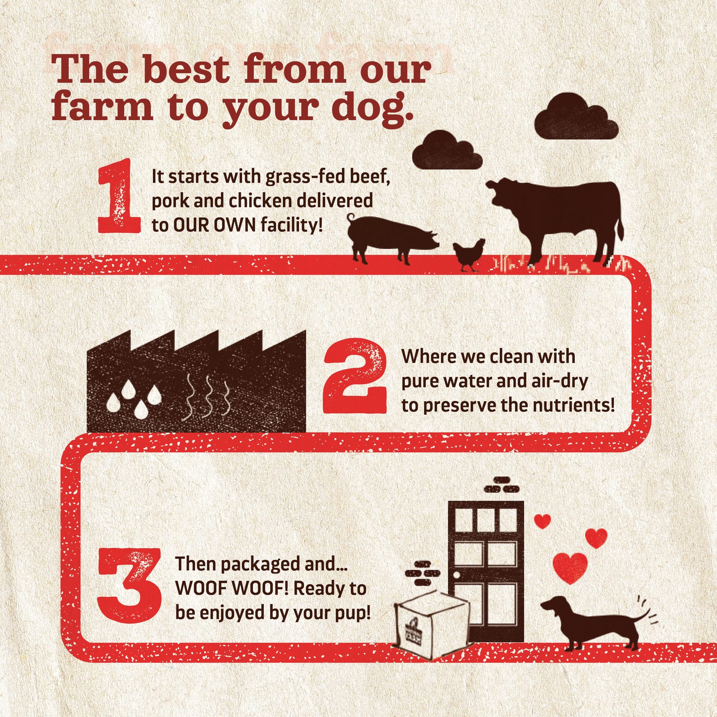 Natural Farm dental-health chew benefits from natural texture and jaw exercise.