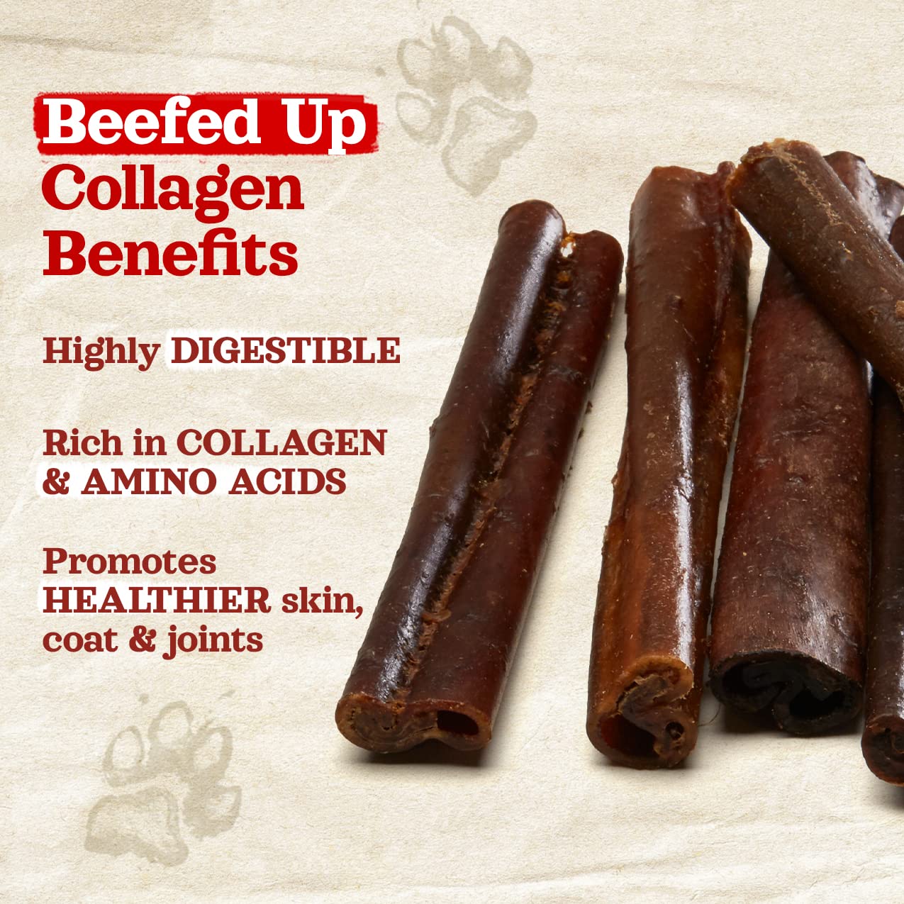 Natural Farm collagen sticks promote jaw exercise and cleaner teeth