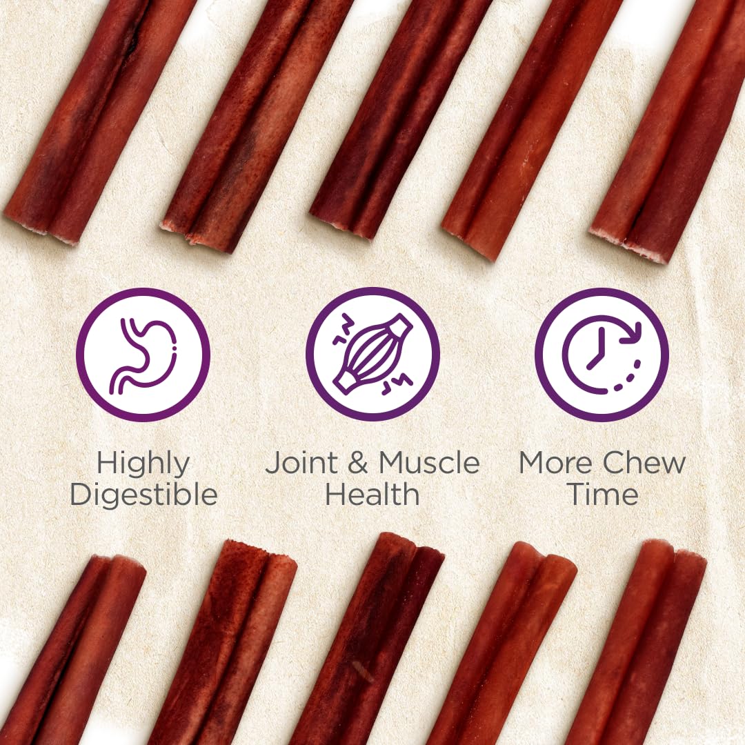 Natural Farm Odor-Free Super Collagen dog chews ingredients—100% Angus beef skin from free-range cattle