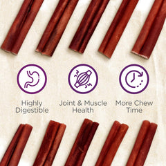 Natural Farm Odor-Free Super Collagen dog chews ingredients—100% Angus beef skin from free-range cattle