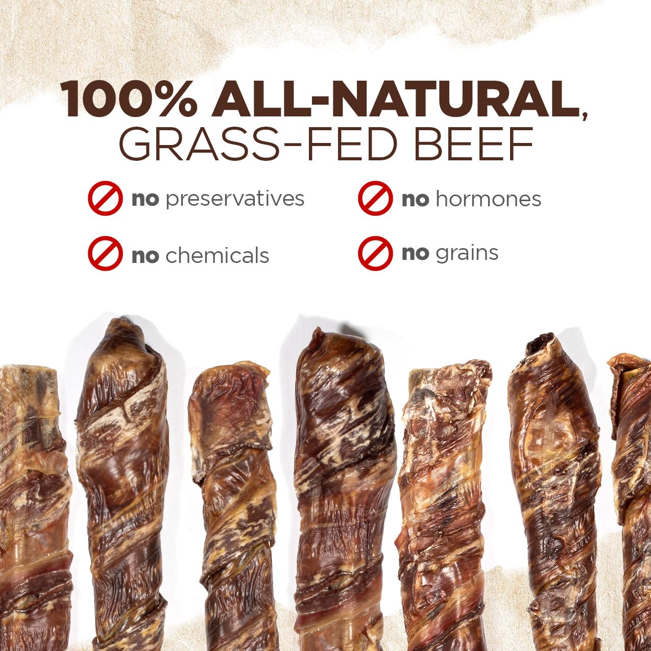 Natural Farm Power Beef Sticks dog enjoying chew during playtime boosts focus and satisfaction.