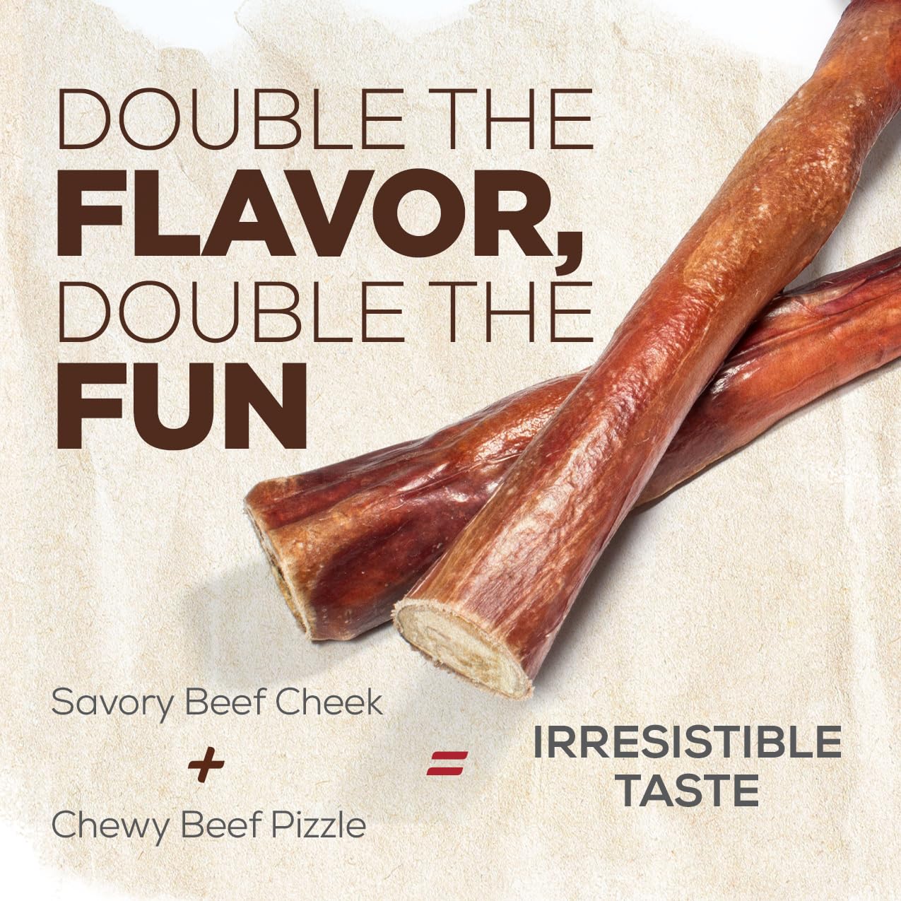 Natural Farm Power Bully Sticks protein and collagen—supports skin, coat, and joints naturally.