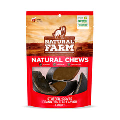 Natural Farm premio masticable natural para perros, textura dual.