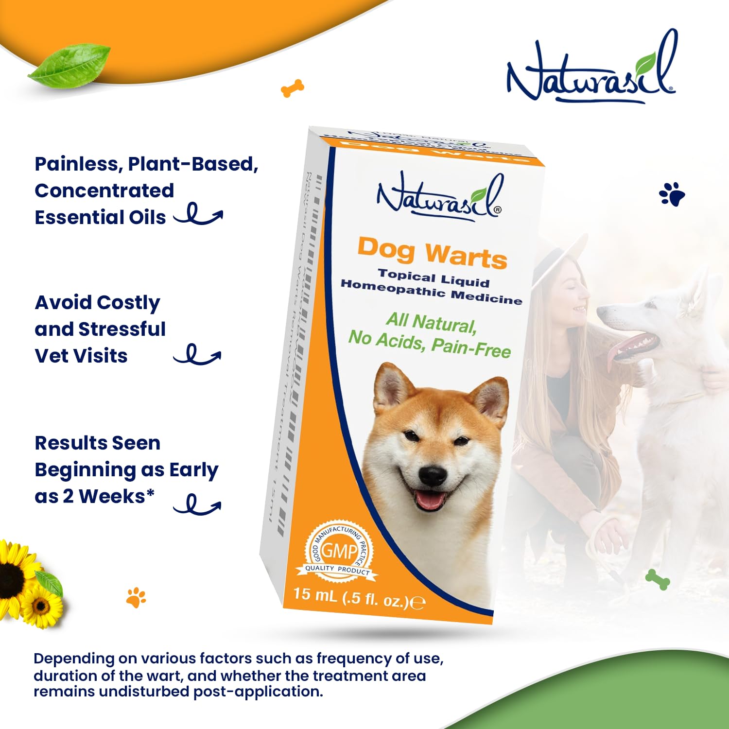 Naturasil 15mL bottle ready for convenient home use.