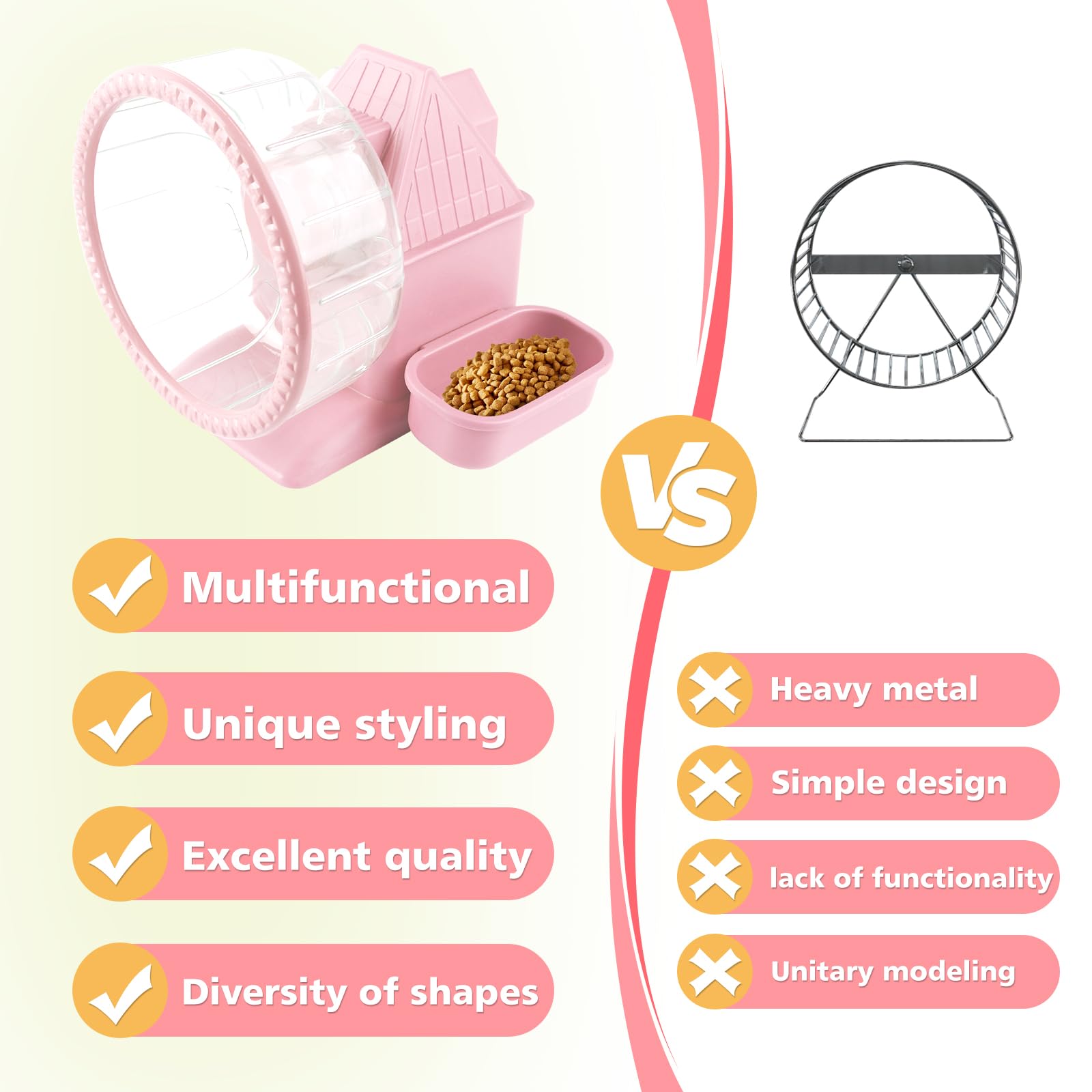Nature Ann 4 in 1 food bowl pink keeps feeding convenient during workouts and playtime