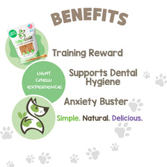 Nature Gnaws USA Turkey Tendons long-lasting chew visual for extended play