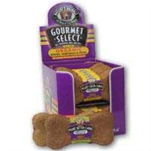 Nature's Animals bone-shaped biscuit closeup shows protein-rich, tasty dog treats