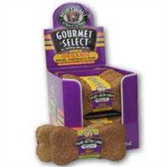 Nature's Animals bone-shaped biscuit closeup shows protein-rich, tasty dog treats
