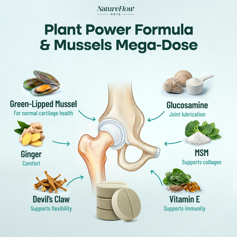 Natureflow green-lipped mussel formula supports joint health