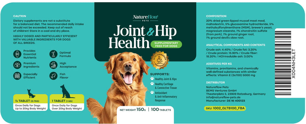 Natureflow mobility support for dogs keeping up with active lifestyles